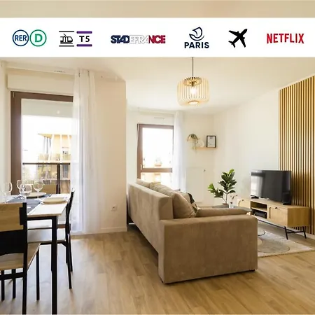 Cocon Paris Stade De France Apartment Pierrefitte-sur-Seine